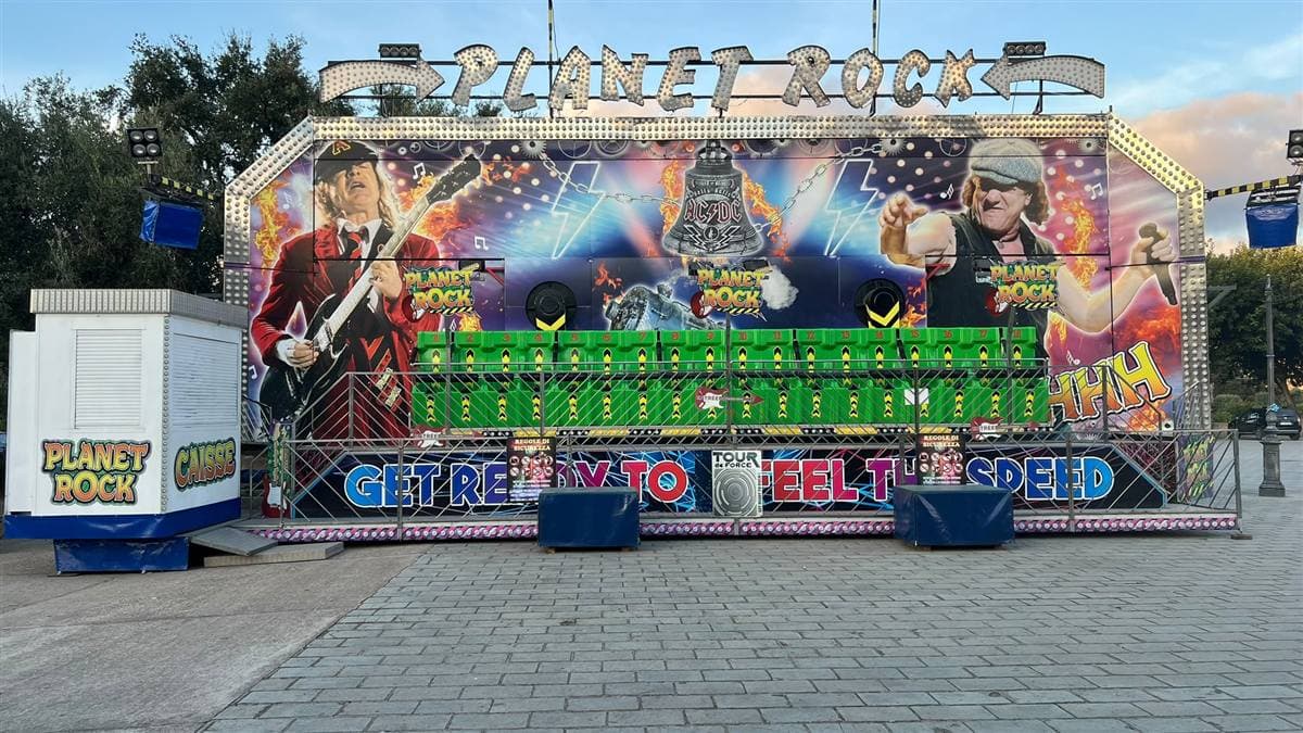 Planet Rock 15x5 m, fully overhauled in April 2026